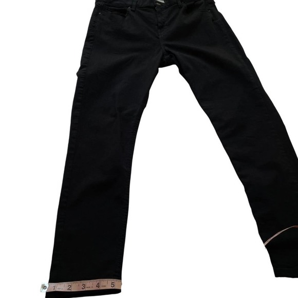 TOPSHOP Moto Jamie Petite High Waist Black Jeans W34L30 - Picture 7 of 12